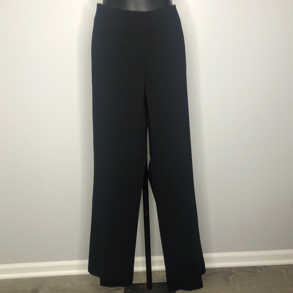 Giorgio Armani Midnight Blue Lana Wool Trousers
